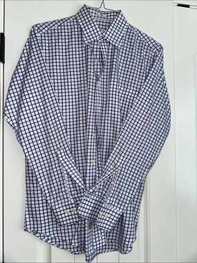 Peter Millar Purple Button Down